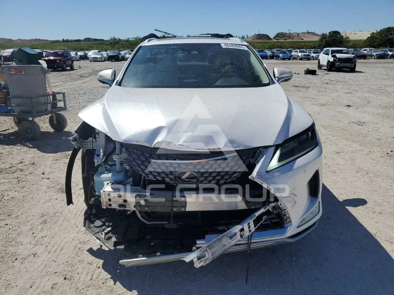 2022 Lexus RX350 VIN: 2T2HZMAA3NC237128 из США - PLC Group