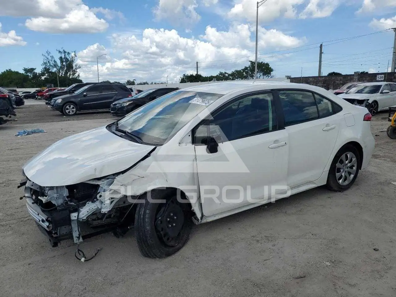 2022 Toyota COROLLA VIN: JTDEPMAE6N3004417 из США - PLC Group
