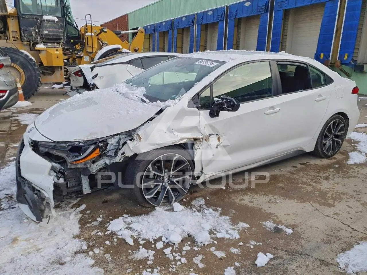 2022 Toyota COROLLA VIN: JTDS4MCE6NJ087478 из США - PLC Group