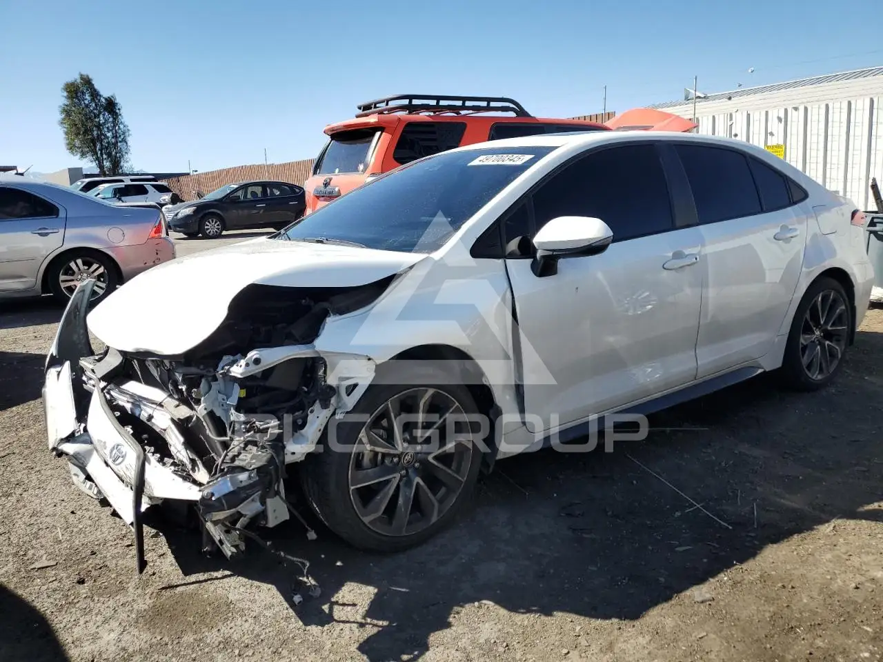 2022 Toyota COROLLA VIN: 5YFM4MCEXNP108594 из США - PLC Group