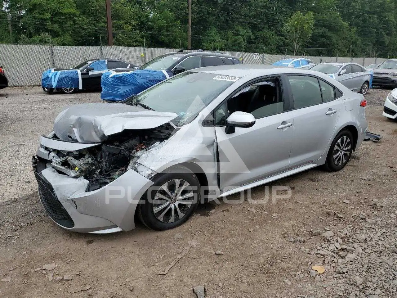 2022 Toyota COROLLA VIN: JTDEAMDE9N3008488 из США - PLC Group