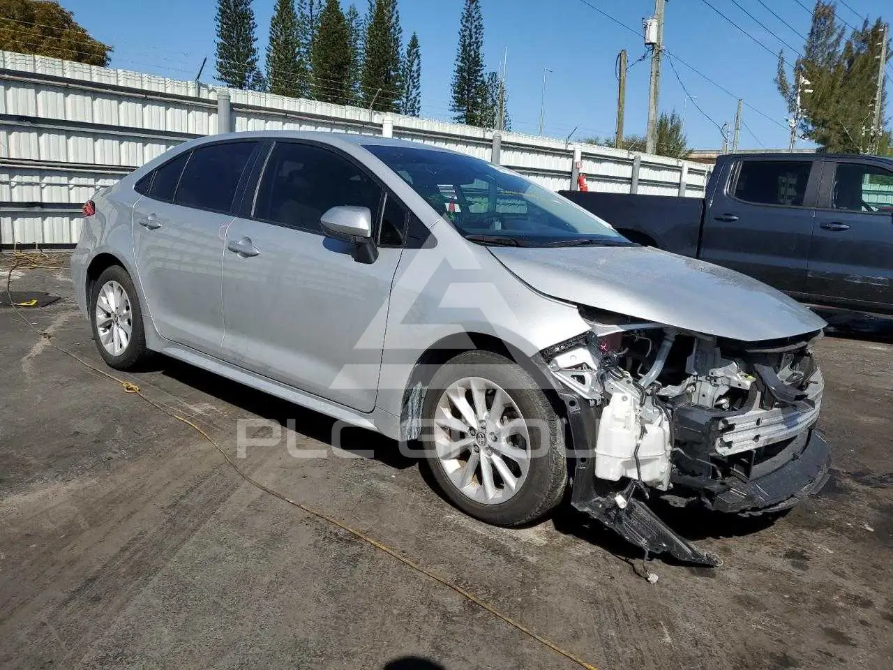 2022 Toyota COROLLA VIN: JTDVPMAEXN3017865 из США - PLC Group