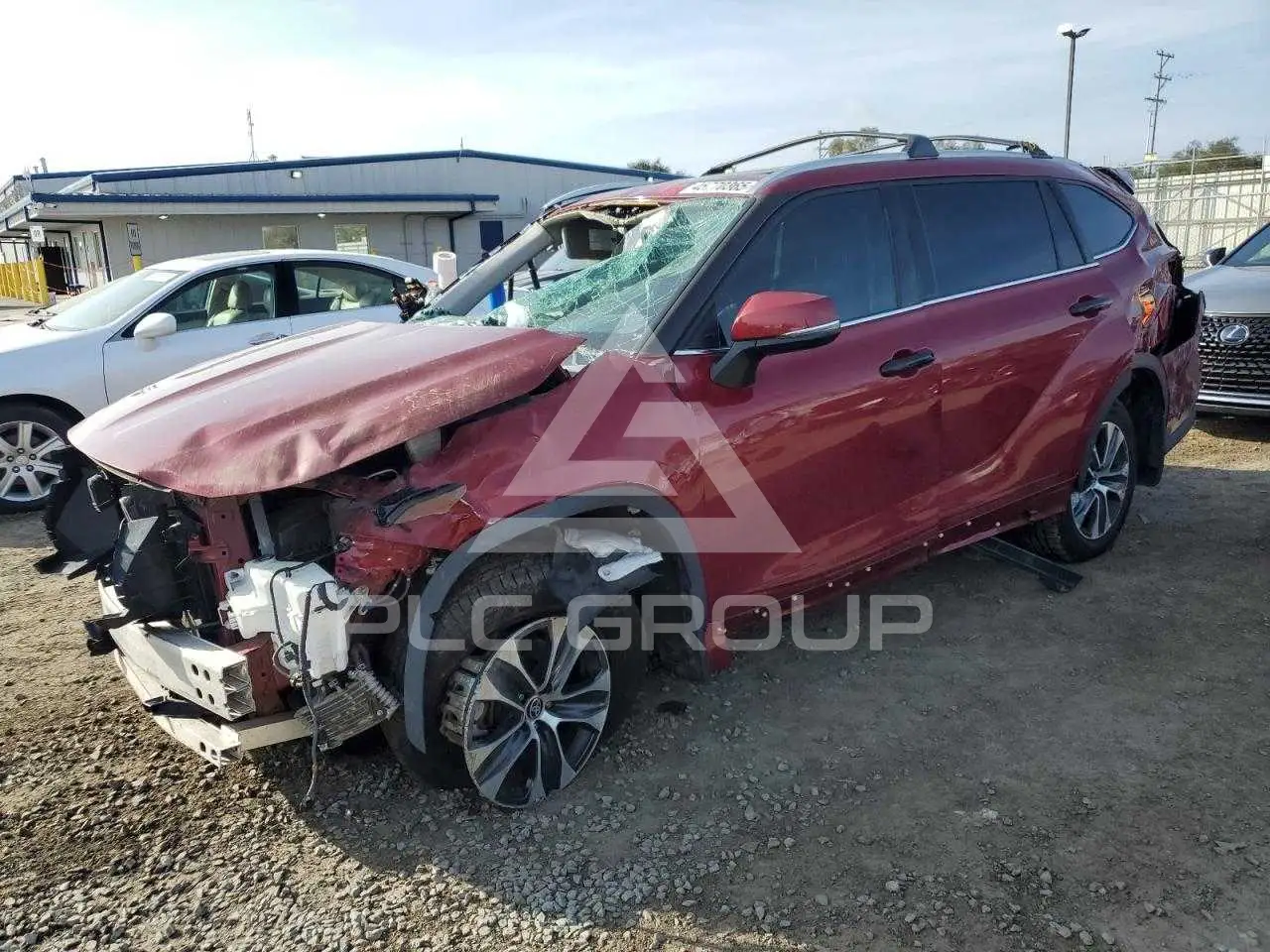 2022 Toyota Highlander VIN: 5TDGZRBH3NS203707 из США - PLC Group