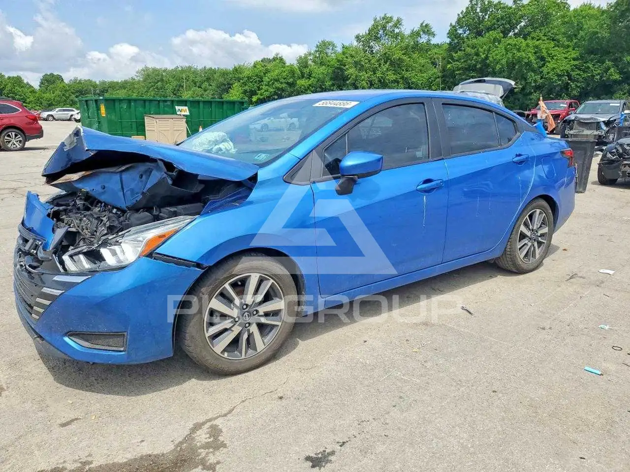 2023 Nissan VERSA VIN: 3N1CN8EV2PL830853 из США - PLC Group
