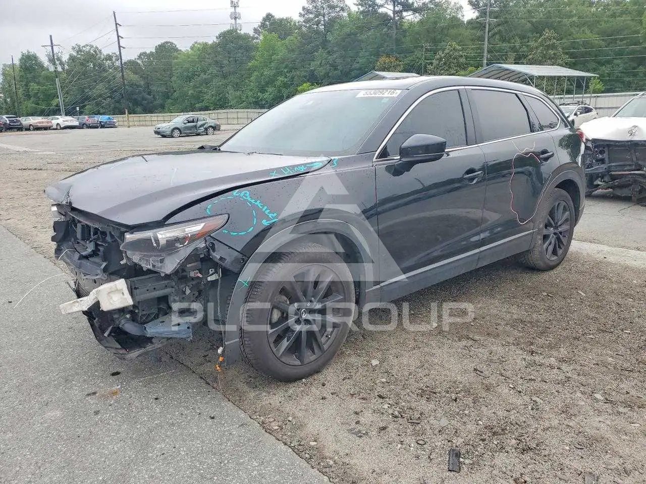 2023 Mazda CX-9 VIN: JM3TCBAY2P0638918 из США - PLC Group