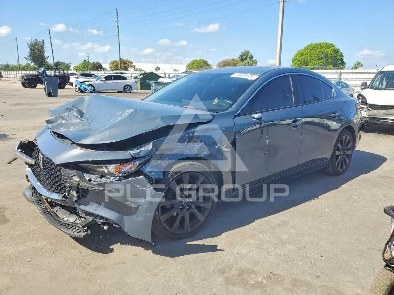 2023 Mazda 3 VIN: 3MZBPACM7PM377650 из США - PLC Group