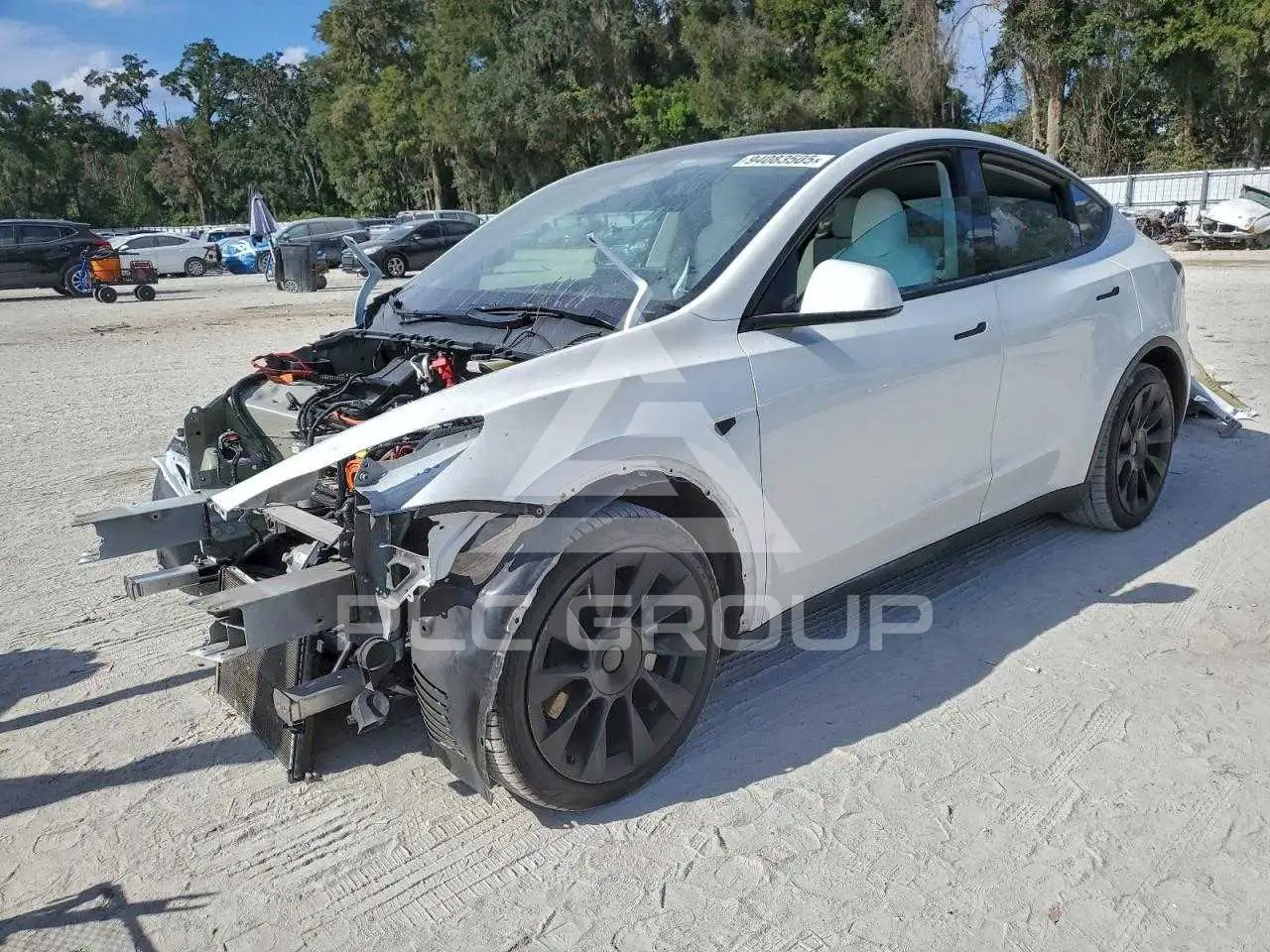 2023 Tesla Model Y VIN: 7SAYGAEE8PF697036 из США - PLC Group
