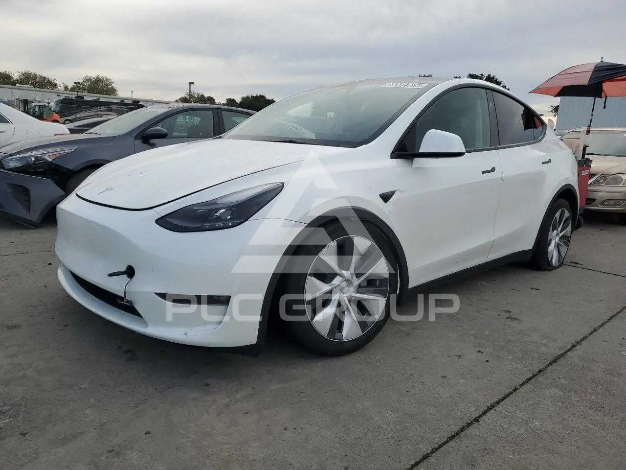 2023 Tesla Model Y VIN: 7SAYGDEEXPF816853 из США - PLC Group