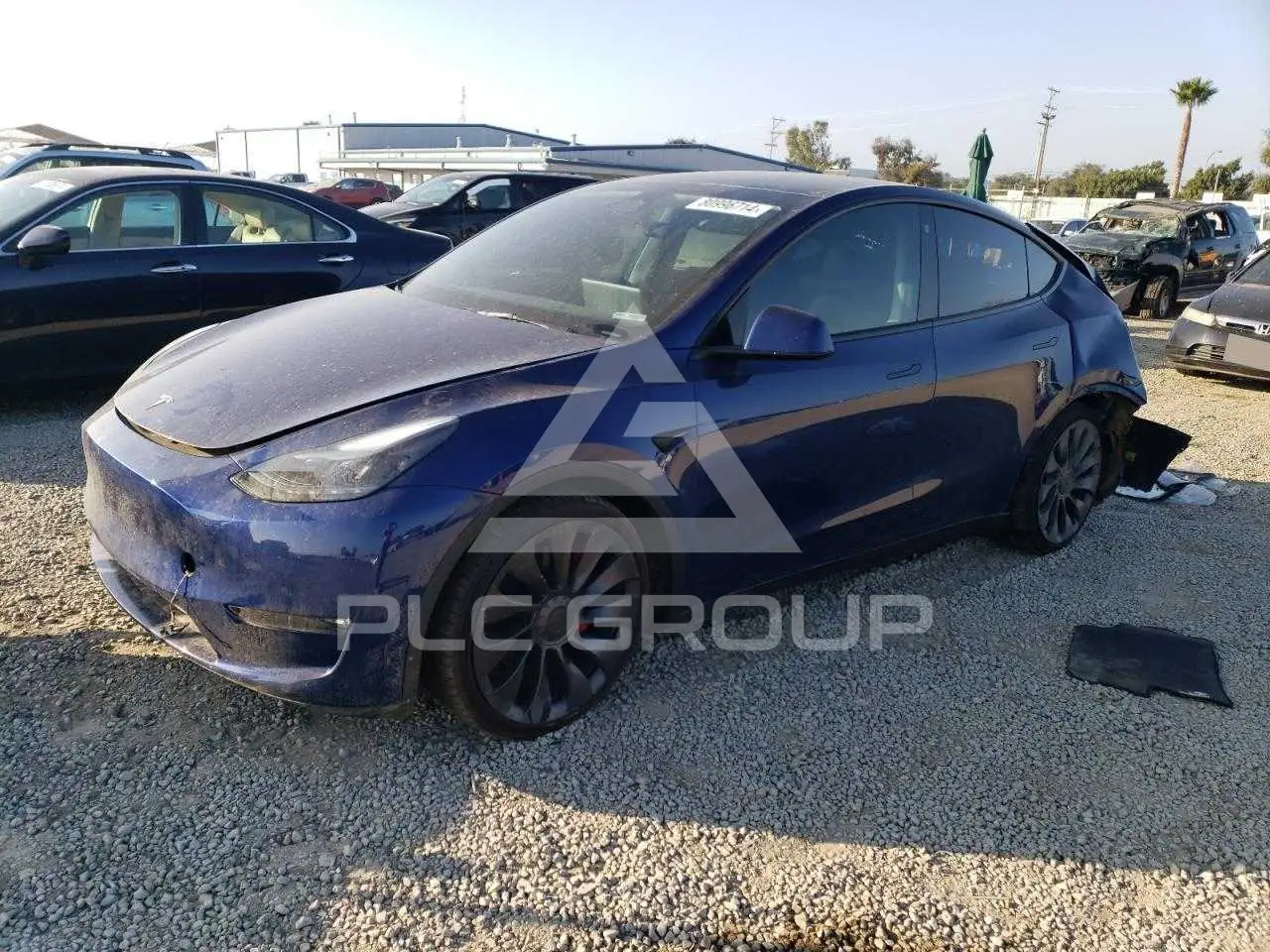 2023 Tesla Model Y VIN: 7SAYGDEF5PF713543 из США - PLC Group
