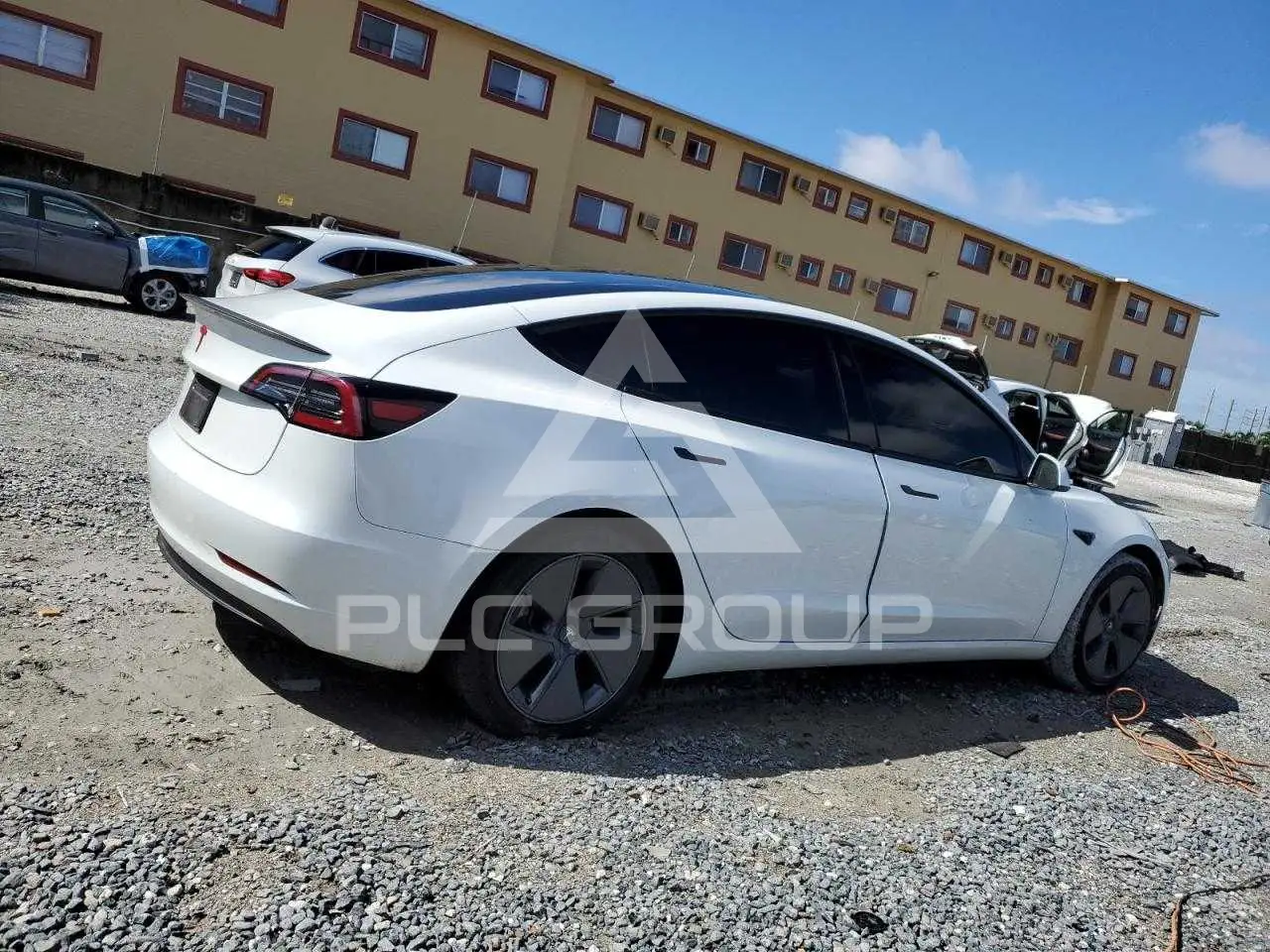 2023 Tesla Model 3 VIN: 5YJ3E1EA6PF575558 из США - PLC Group