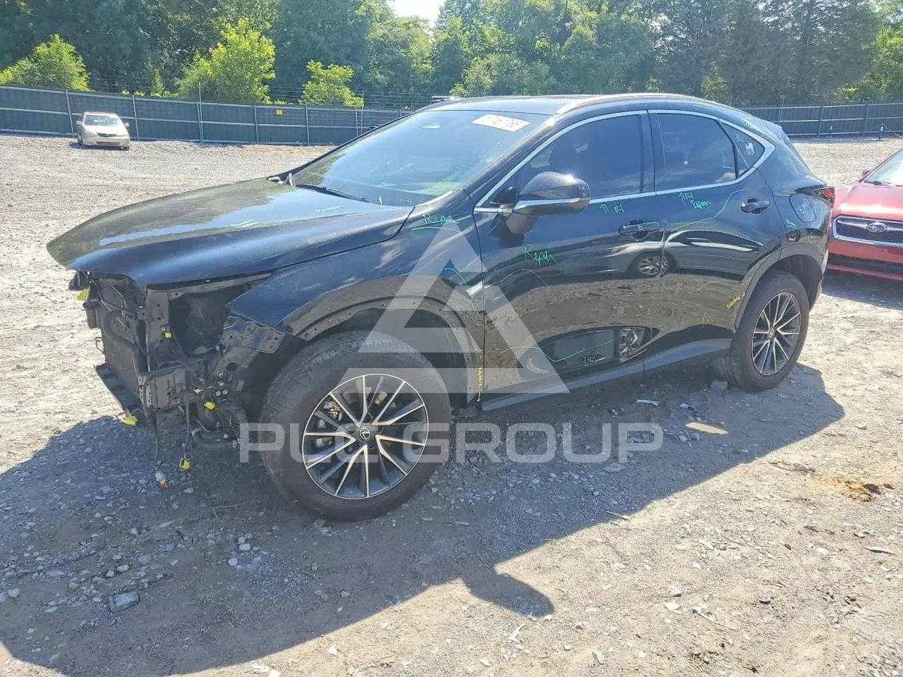 2023 Lexus NX VIN: 2T2GKCEZ2PC011661 из США - PLC Group