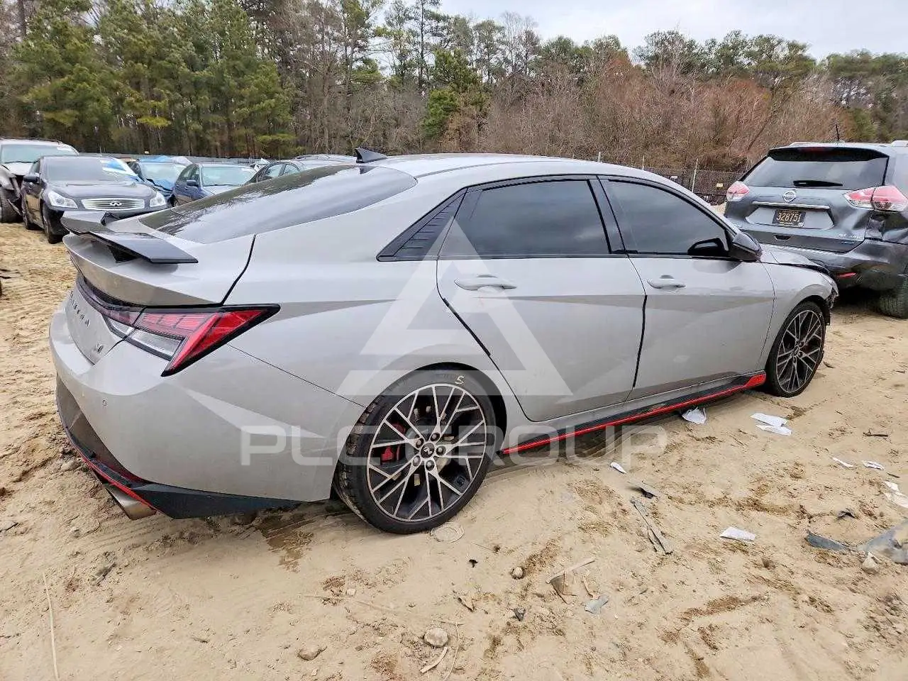 2023 Hyundai Elantra VIN: KMHLW4AK8PU012527 из США - PLC Group