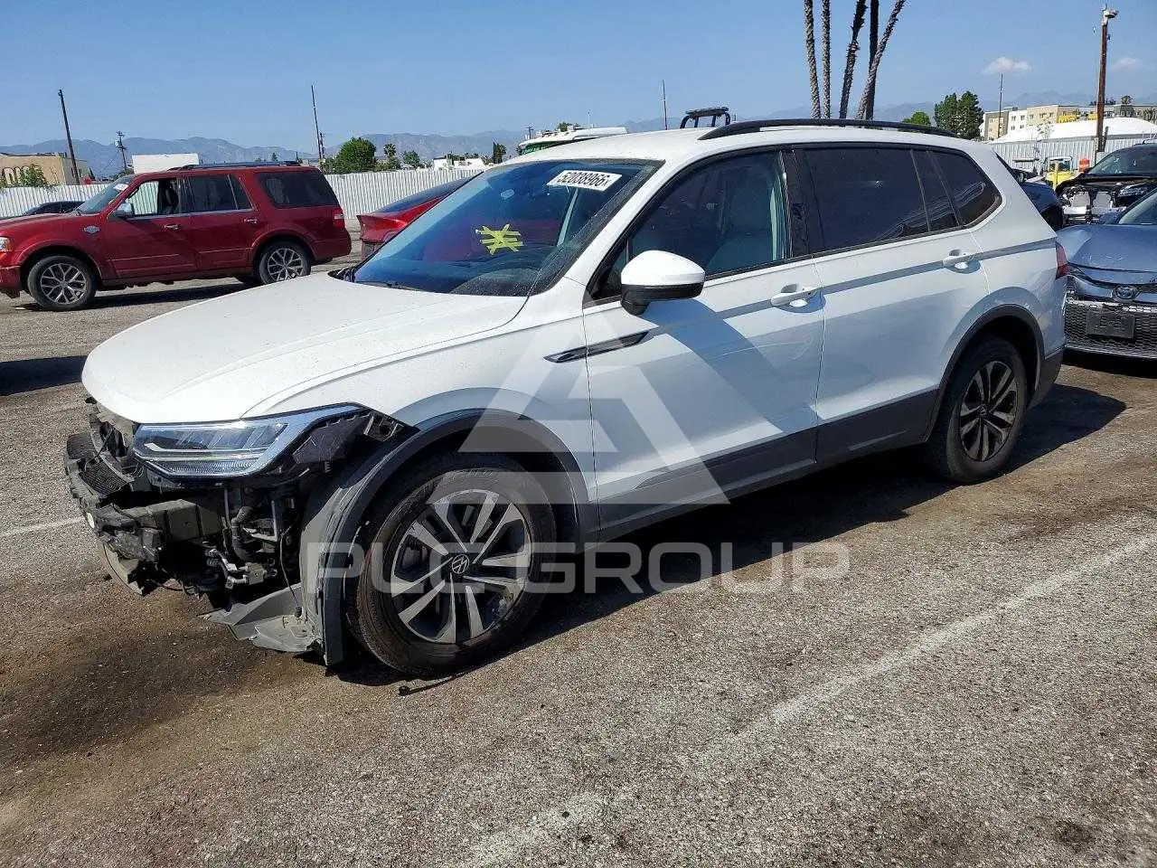 2023 Volkswagen Tiguan VIN: 3VVRB7AX6PM063327 из США - PLC Group