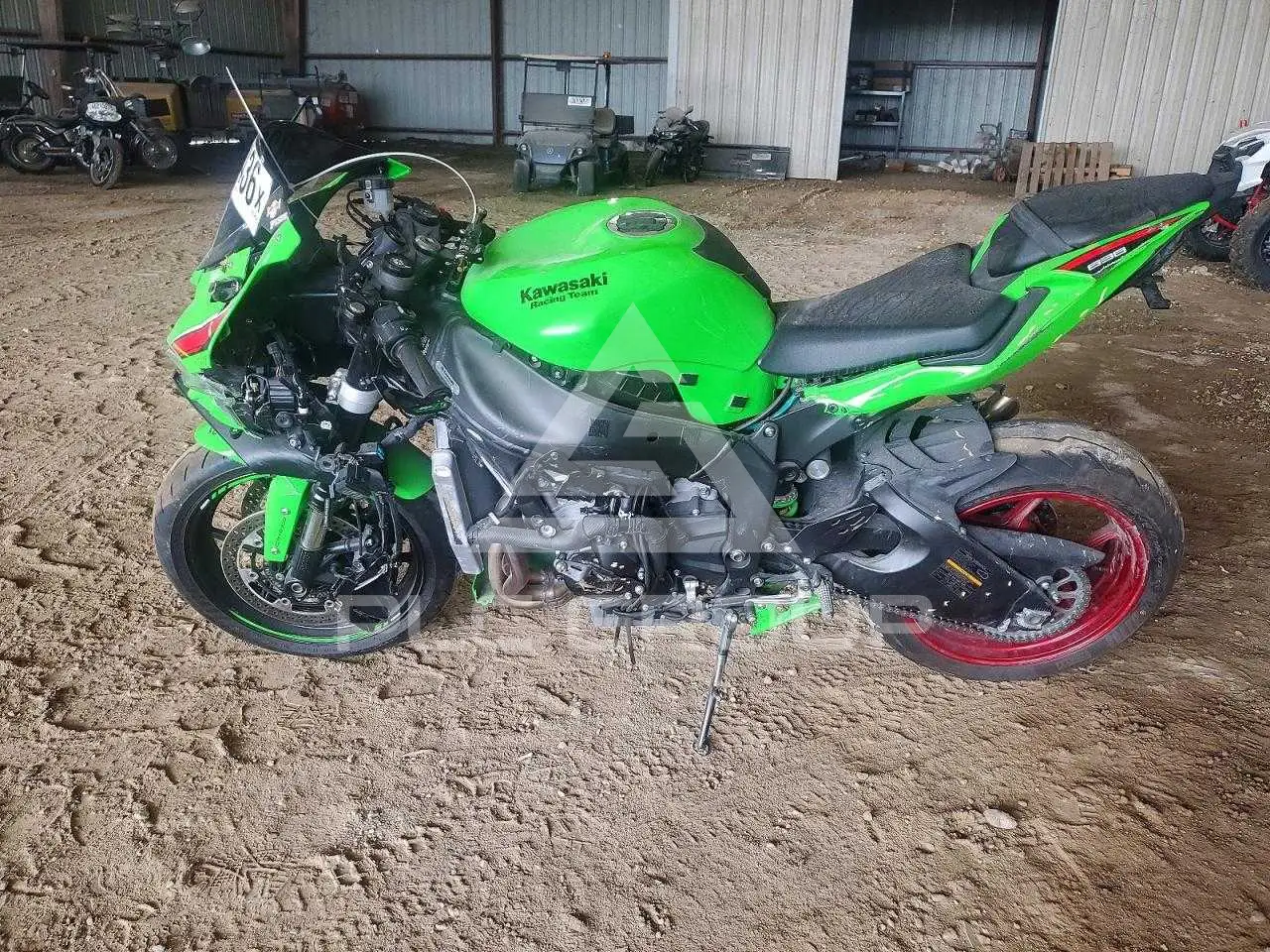 2024 Kawasaki ZX636 VIN: JKBZXJJ14RA001312 из США - PLC Group