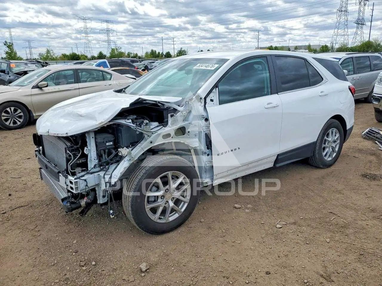 2024 Chevrolet Equinox VIN: 3GNAXKEG4RS136260 из США - PLC Group