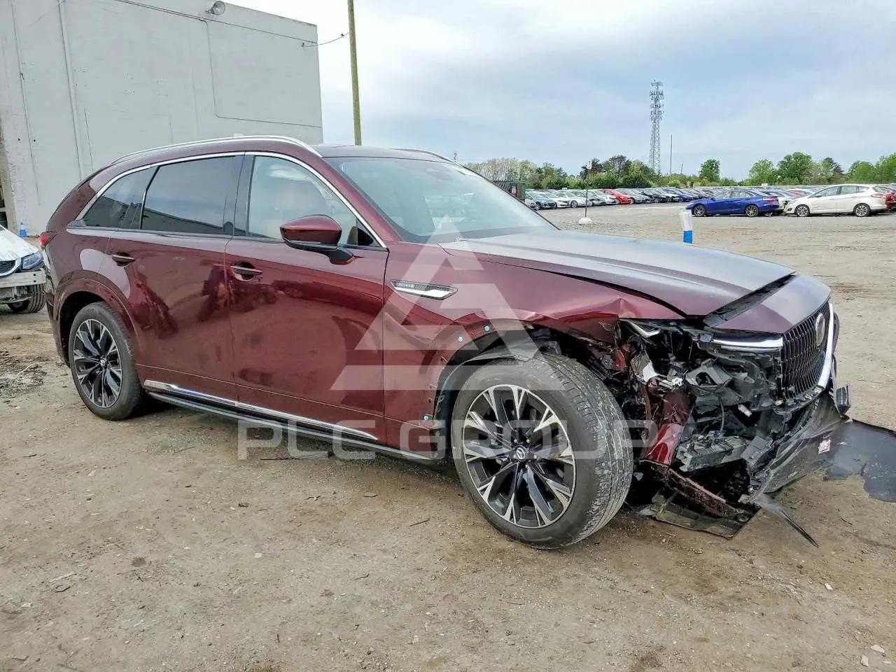 2024 Mazda CX-90 VIN: JM3KKEHC3R1172715 из США - PLC Group