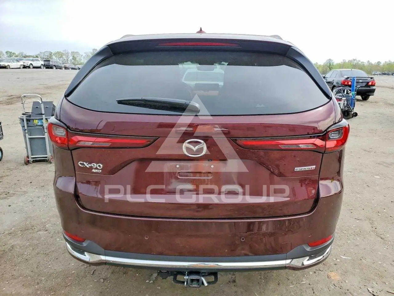 2024 Mazda CX-90 VIN: JM3KKEHC3R1172715 из США - PLC Group