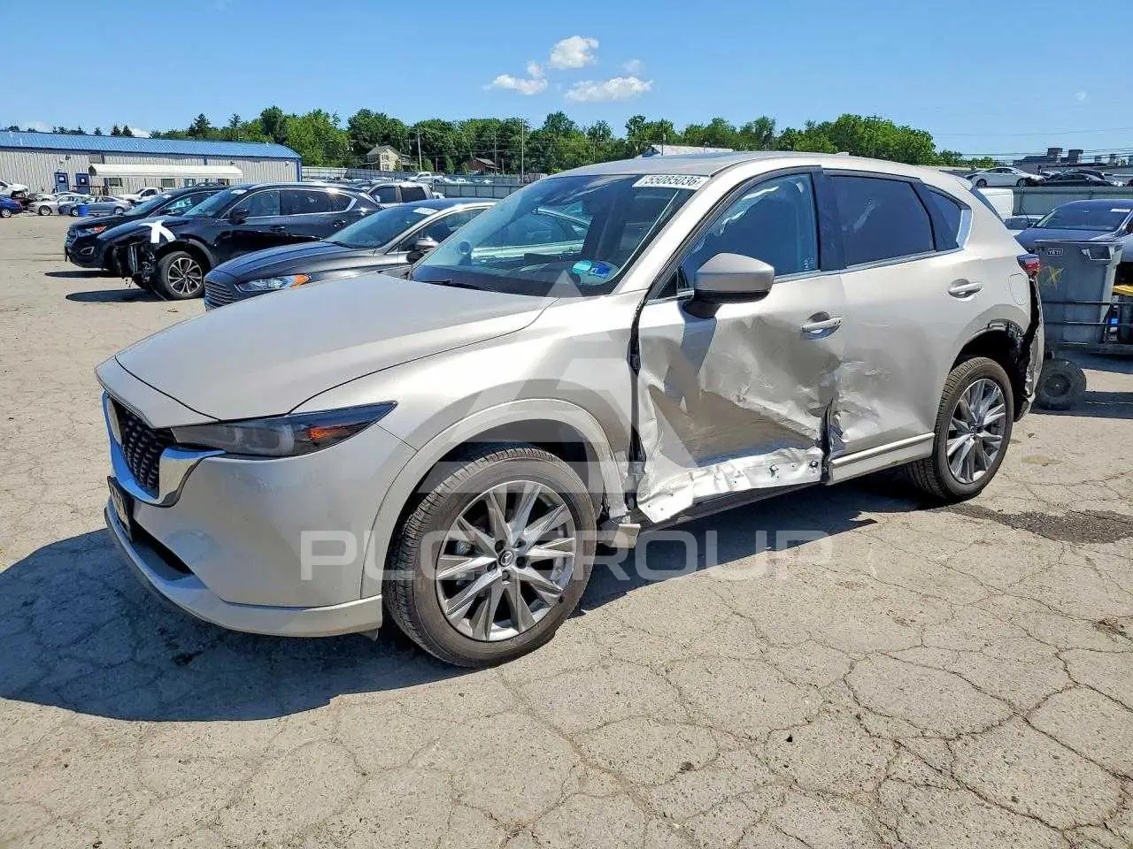 まるページ 2024 Mazda CX-5 VIN: JM3KFBEM7R0381509 из США - PLC Group