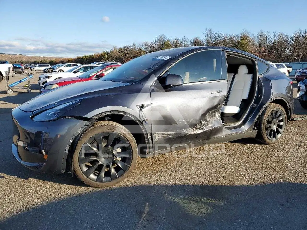 2024 Tesla Model Y VIN: 7SAYGDEE3RA239454 з США - PLC Group