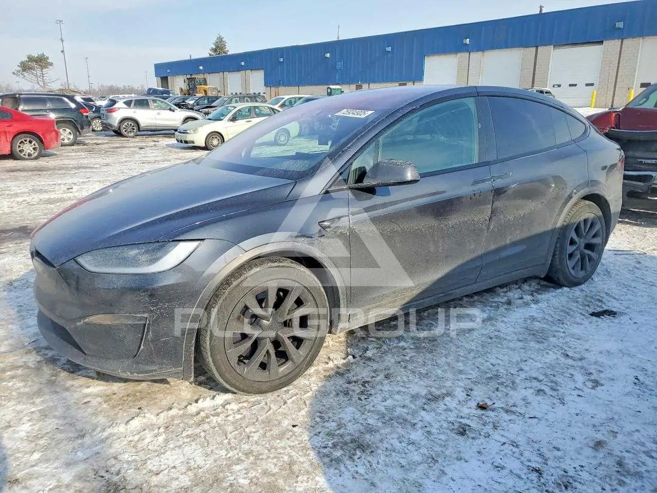 2024 Tesla Model X VIN: 7SAXCDE58RF446092 з США - PLC Group