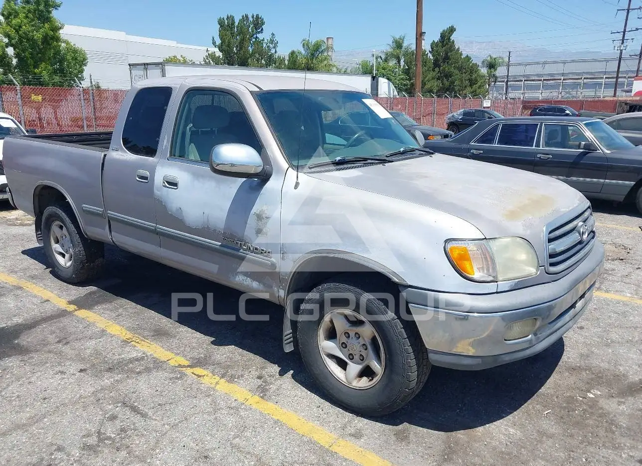 2000 Toyota TUNDRA VIN: 5TBRT3419YS120299 из США - PLC Group