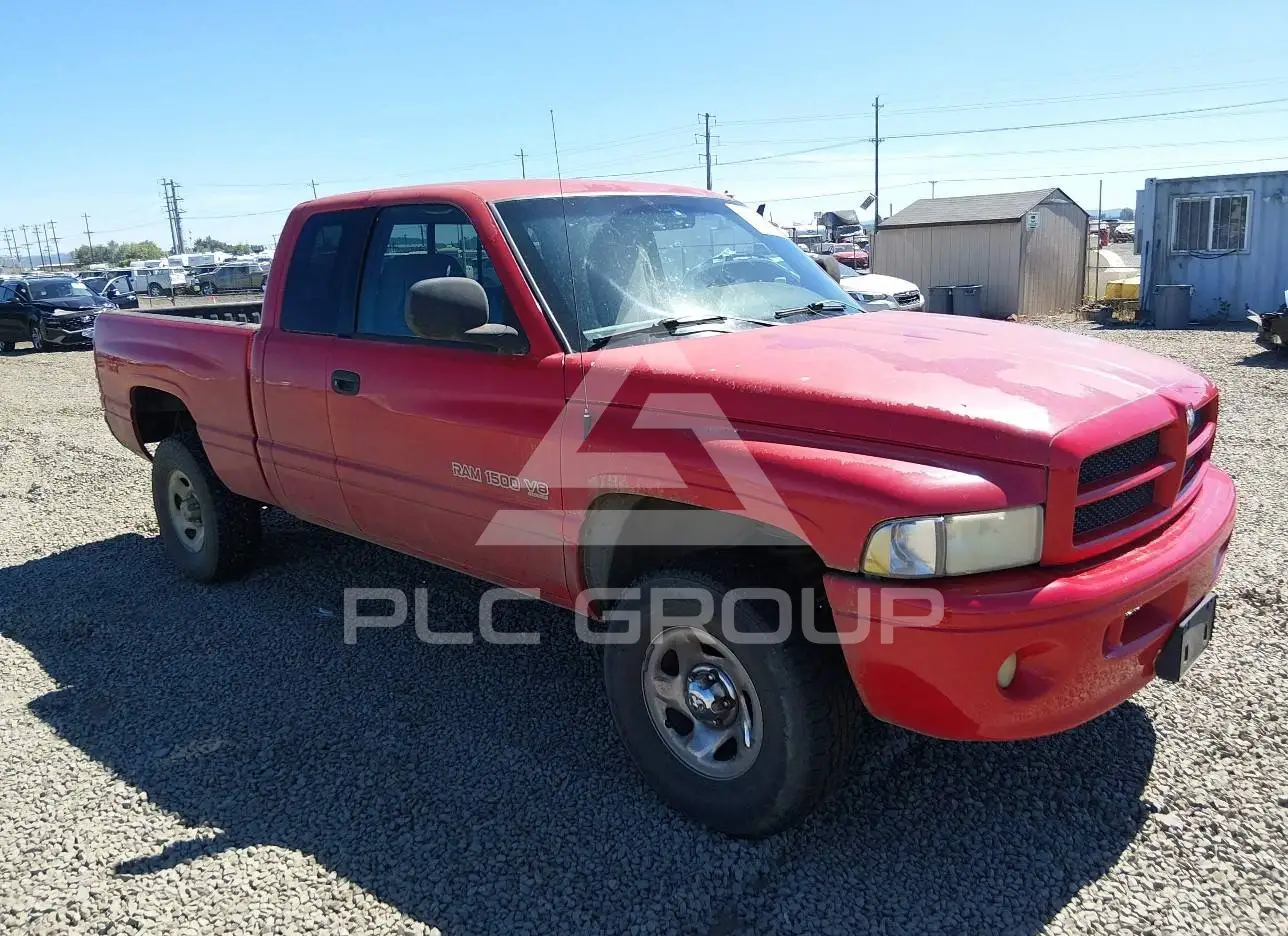 2001 Dodge RAM VIN: 3B7HF13Z21G208945 из США - PLC Group