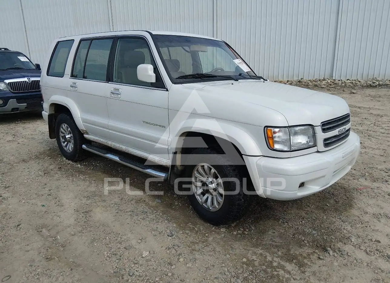 2002 Isuzu TROOPER VIN: JACDS58X327J05408 из США - PLC Group