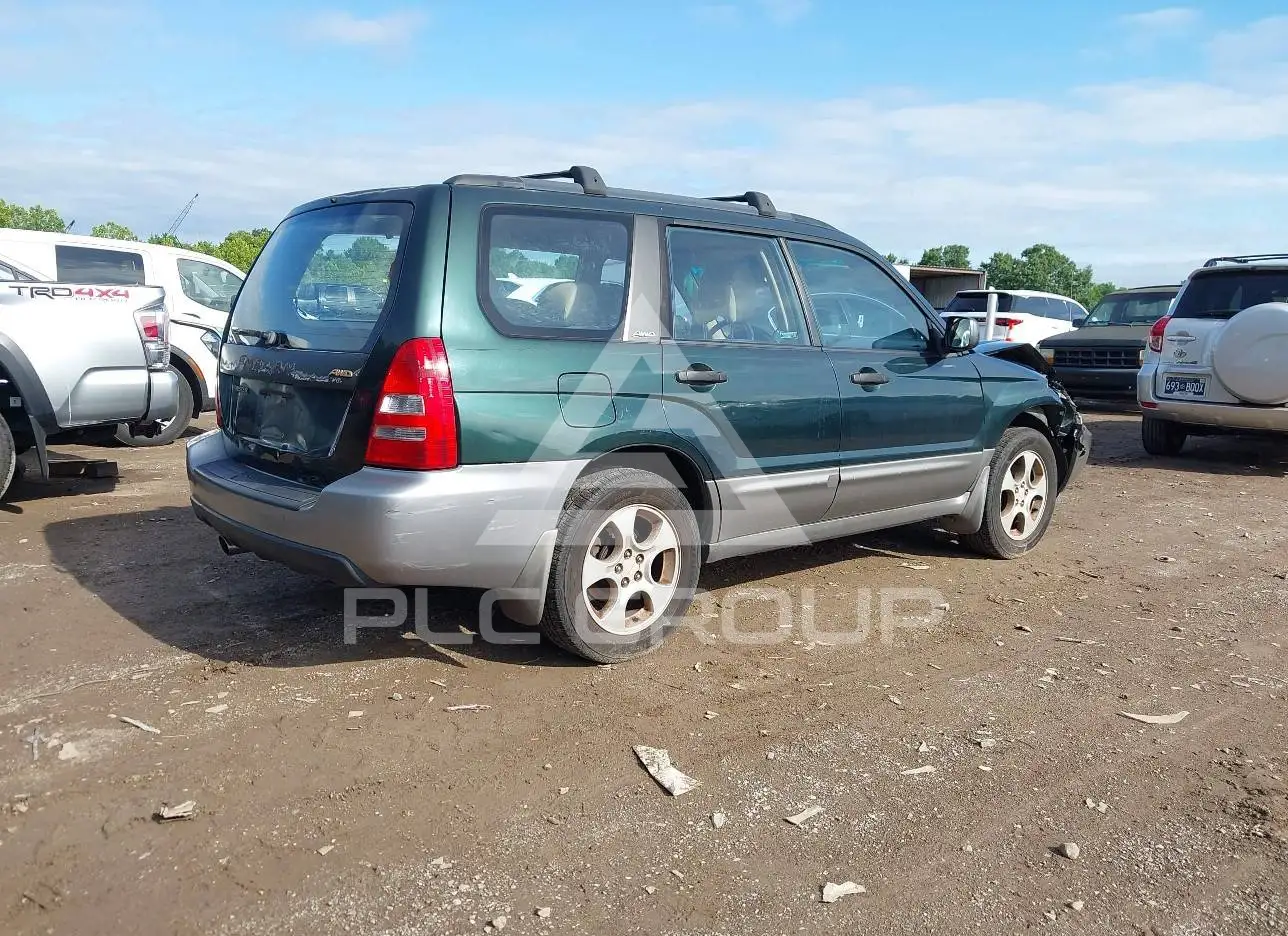 2003 Subaru Forester VIN: JF1SG65693H756104 из США - PLC Group