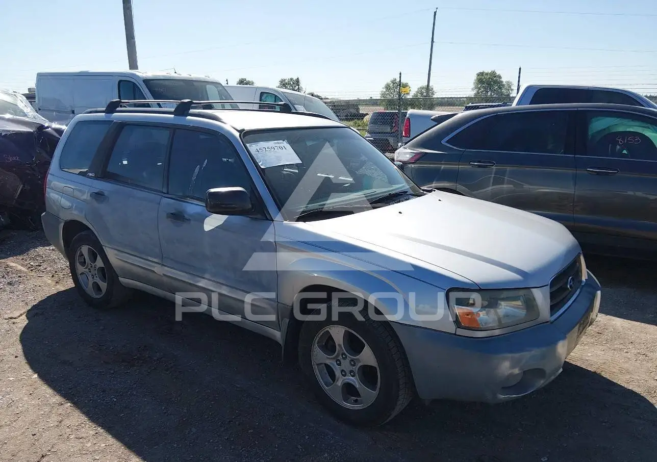2003 Subaru Forester VIN: JF1SG65683H749757 из США - PLC Group