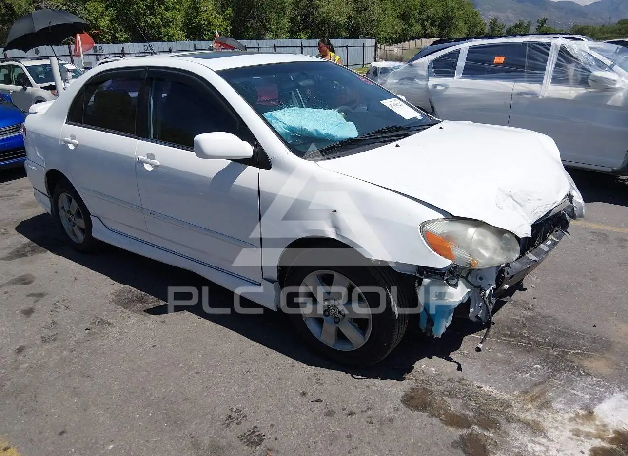 2003 Toyota COROLLA VIN: 1NXBR32E63Z137588 из США - PLC Group