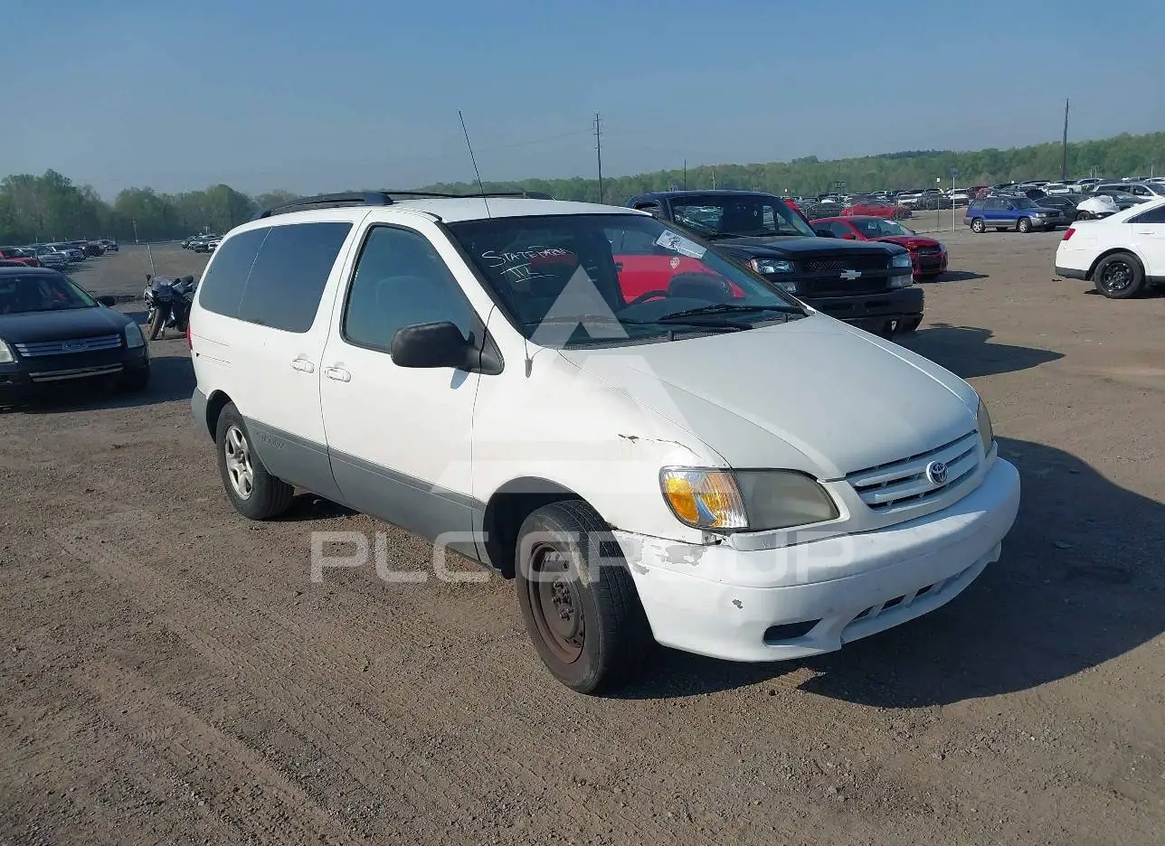 zenaoページ 2003 Toyota SIENNA VIN: 4T3ZF19CX3U528251 з США - PLC Group