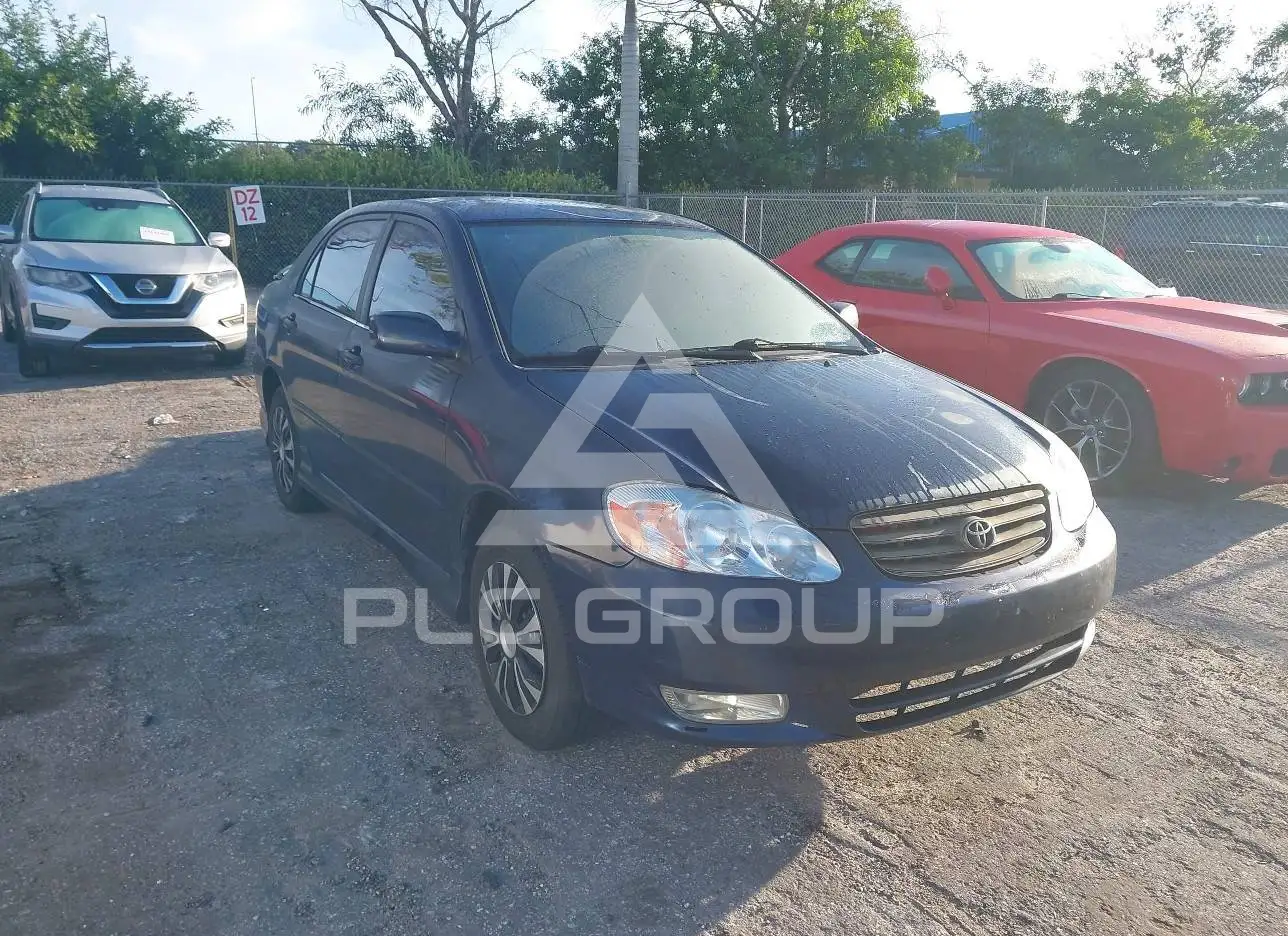 2004 Toyota COROLLA VIN: 1NXBR32E24Z196199 from the USA - PLC Group