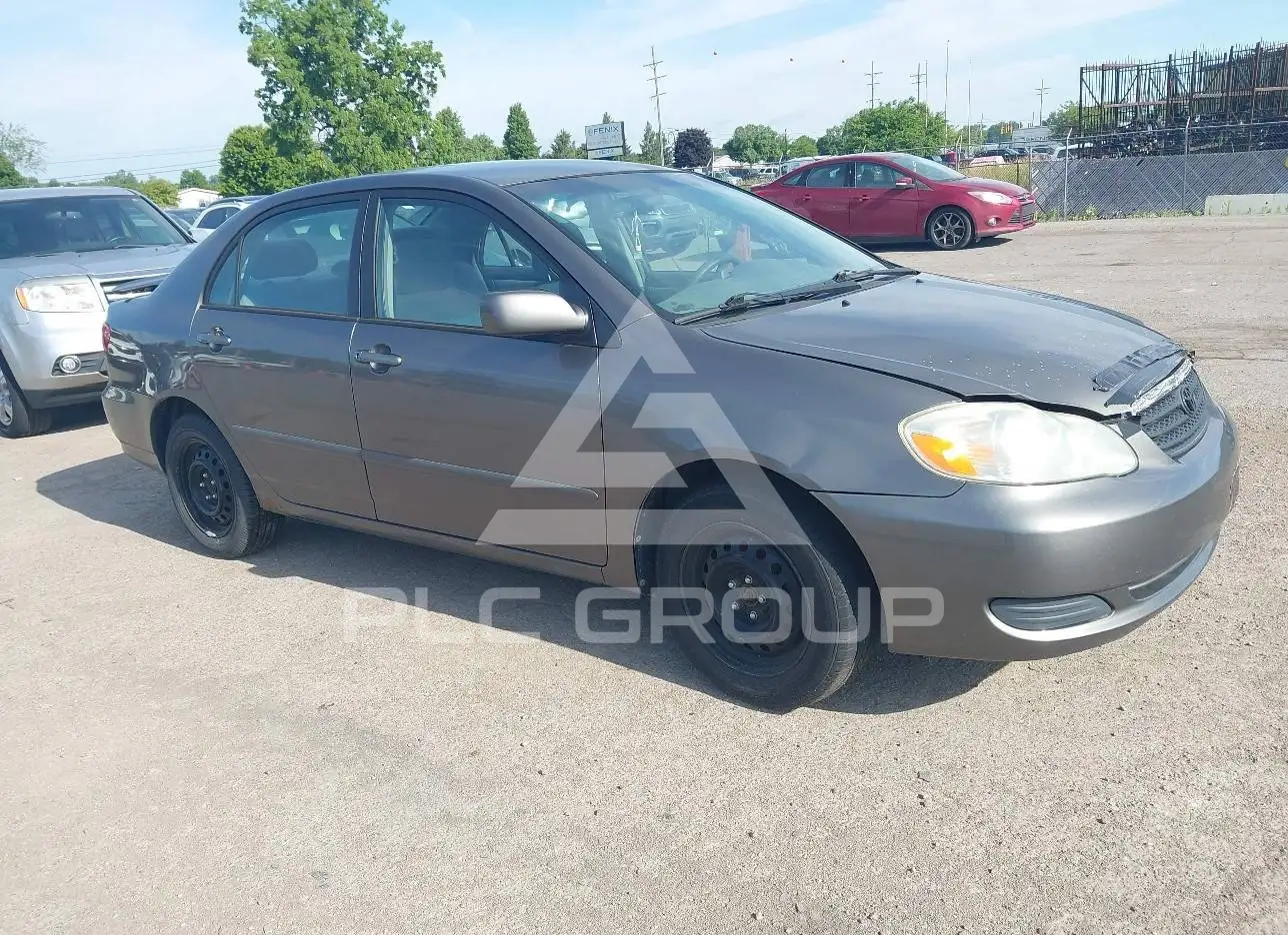 2005 Toyota COROLLA VIN: 1NXBR32E55Z356108 из США - PLC Group