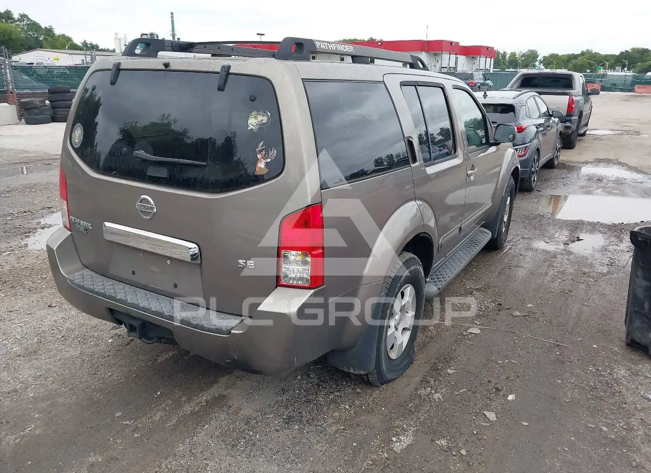 2006 Nissan PATHFINDER VIN: 5N1AR18W56C662992 from the USA - PLC Group