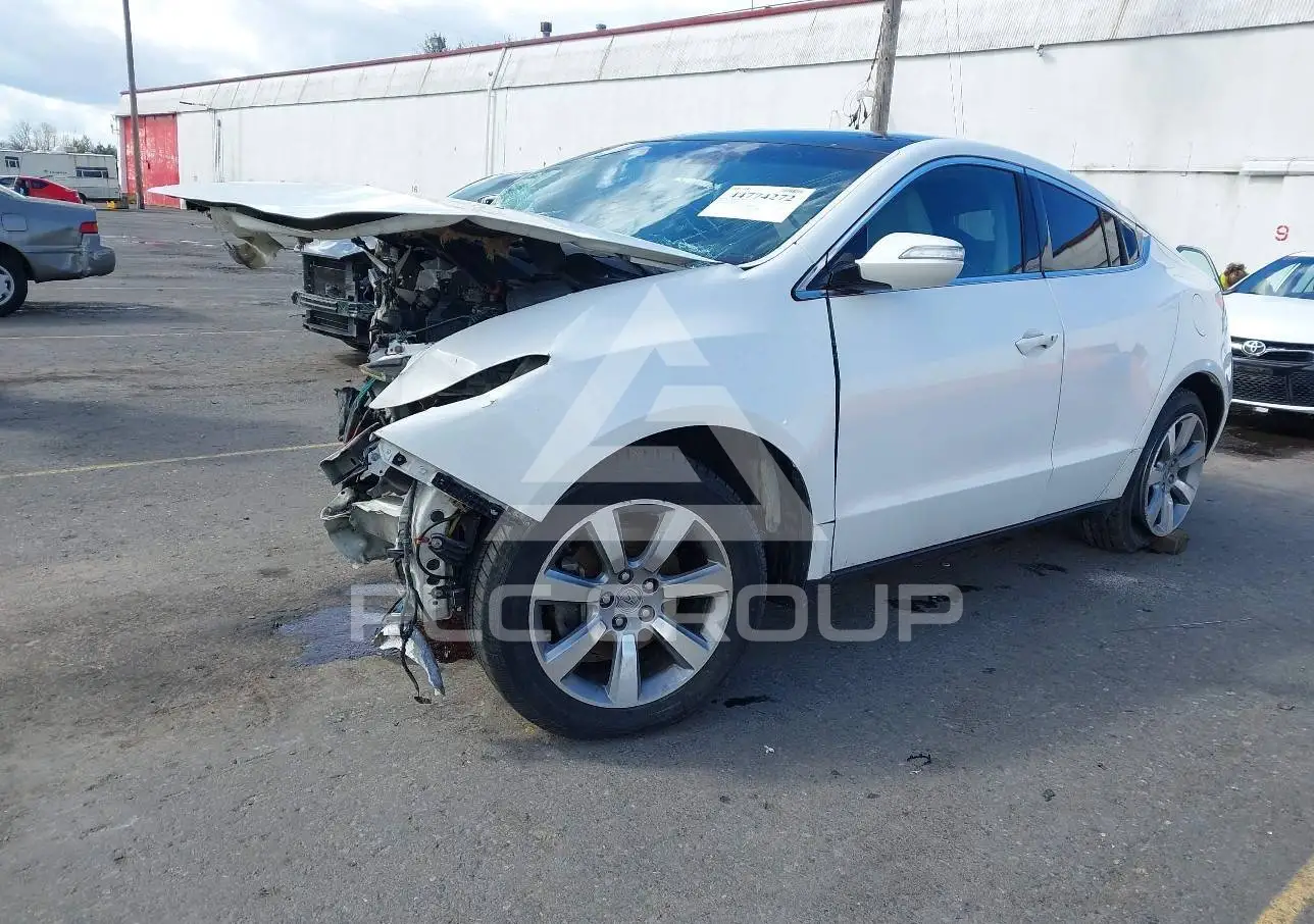2012 Acura ZDX VIN: 2HNYB1H4XCH500784 из США - PLC Group
