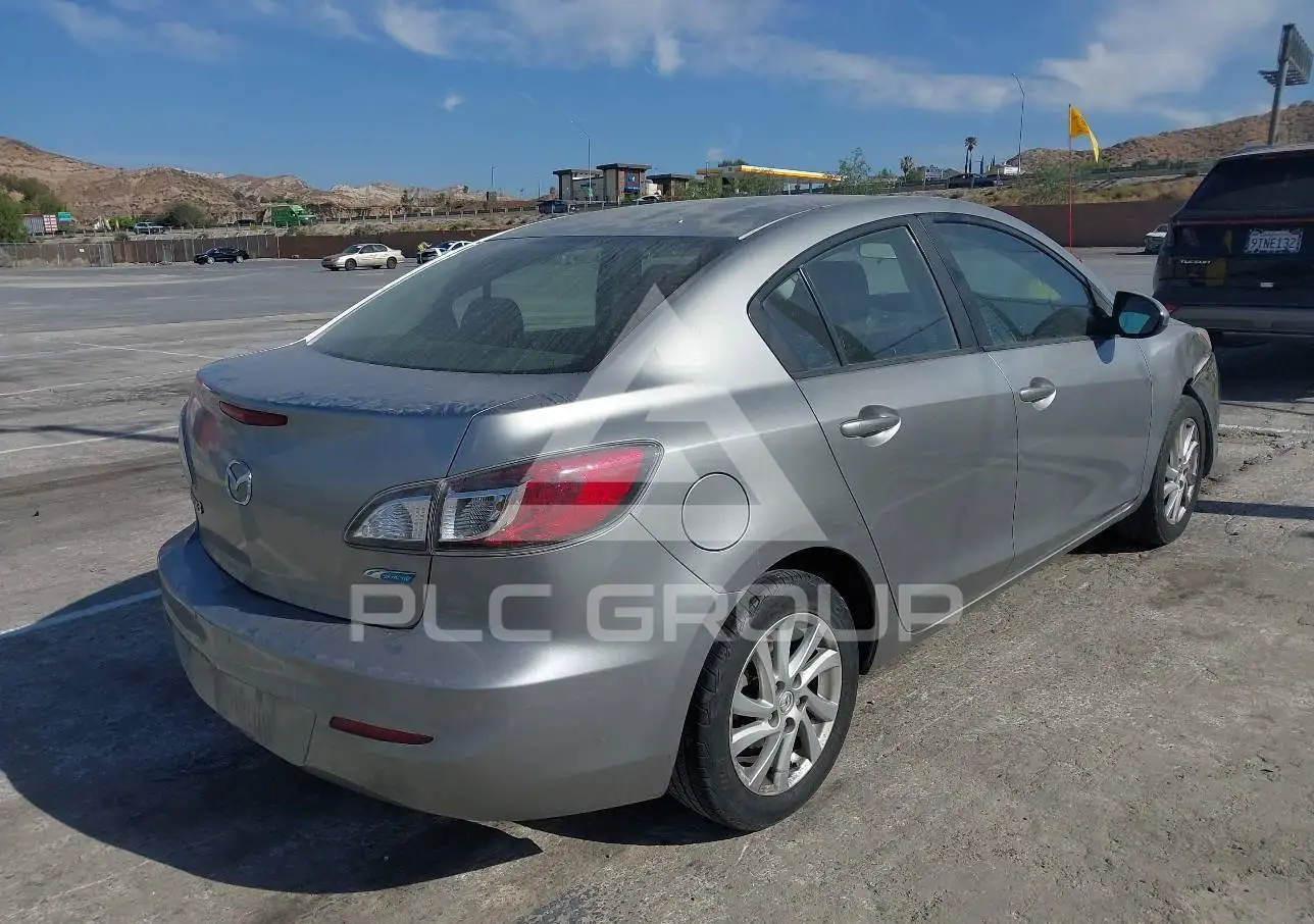 2012 Mazda 3 VIN: JM1BL1V8XC1601063 из США - PLC Group
