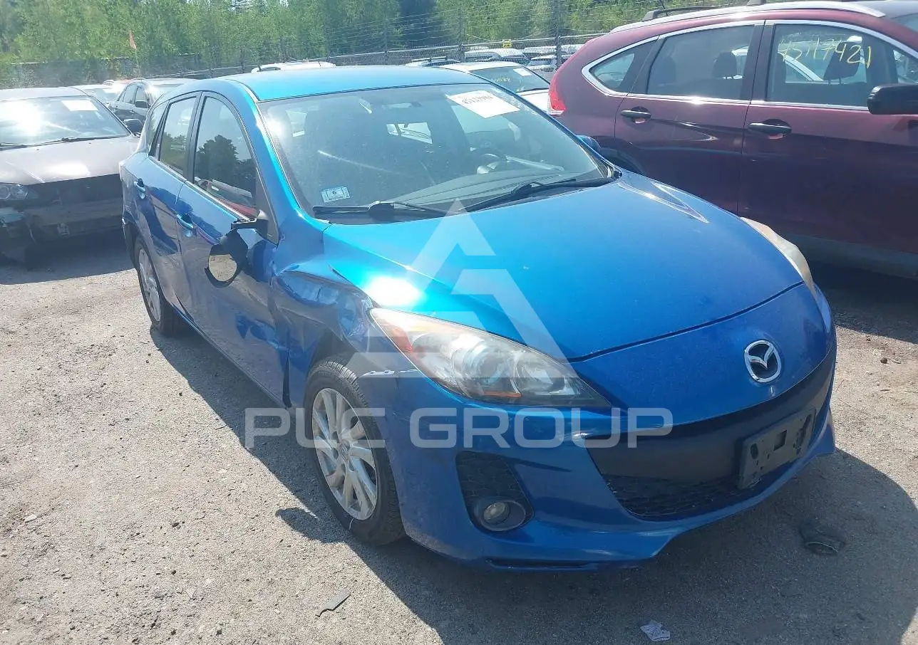 2012 Mazda 3 VIN: JM1BL1L8XC1524777 из США - PLC Group