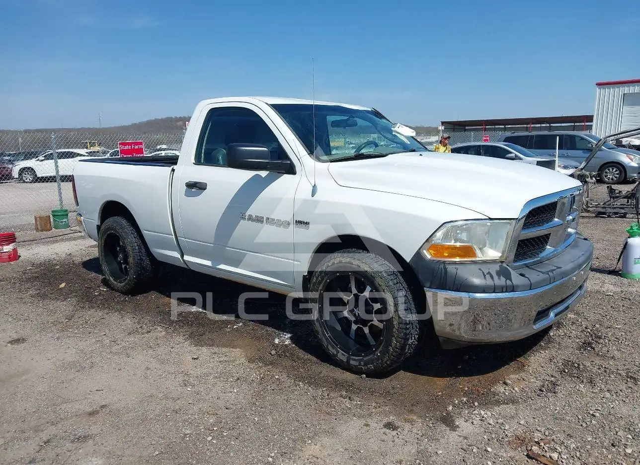 2012 RAM 1500 VIN: 3C6JD6ATXCG183368 из США - PLC Group