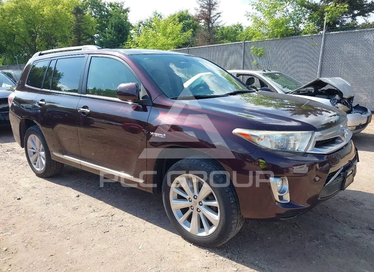 2012 Toyota Highlander VIN: JTEDC3EH4C2009264 из США - PLC Group