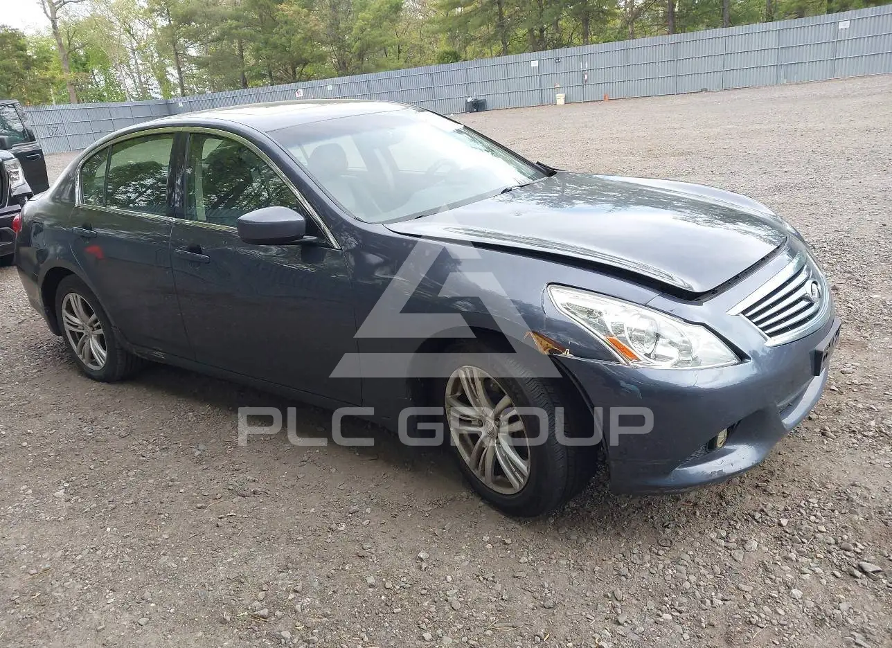 2013 Infinity G37 VIN: JN1CV6ARXDM762400 из США - PLC Group