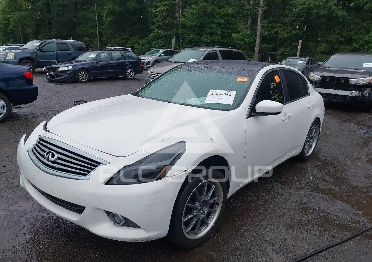 2013 Infinity G37 VIN: JN1CV6AP9DM725661 из США - PLC Group