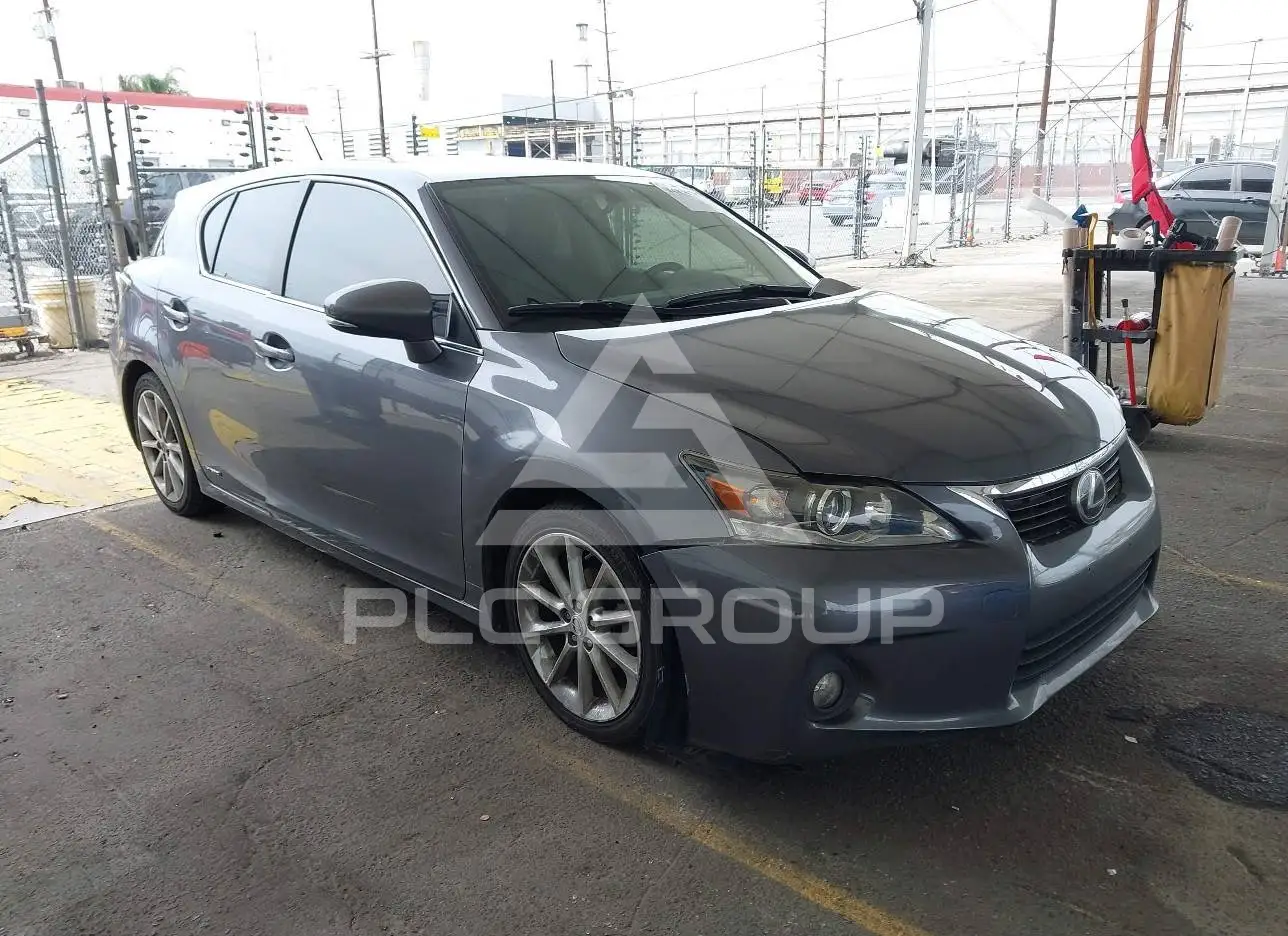 2013 Lexus CT200 VIN: JTHKD5BH8D2171732 из США - PLC Group
