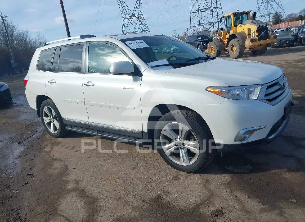 2013 Toyota Highlander VIN: 5TDDK3EH7DS212599 из США - PLC Group