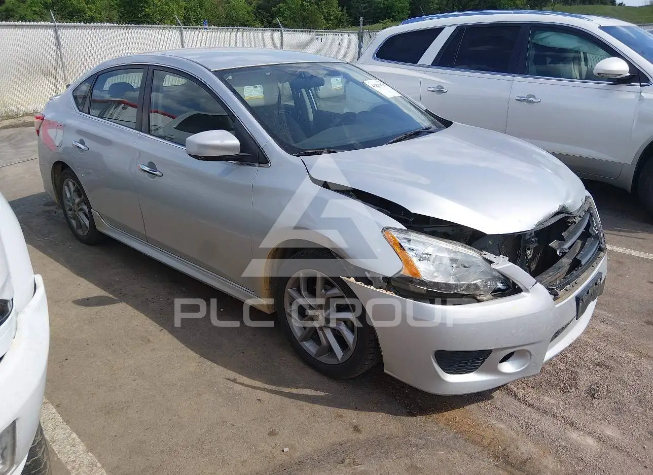 2014 Nissan SENTRA VIN: 3N1AB7AP4EL640342 из США - PLC Group