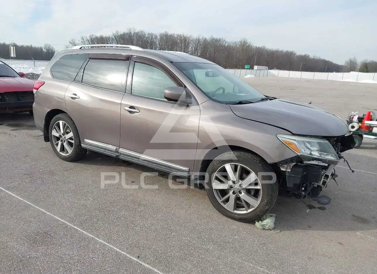 2014 Nissan PATHFINDER VIN: 5N1AR2MM7EC662713 из США - PLC Group