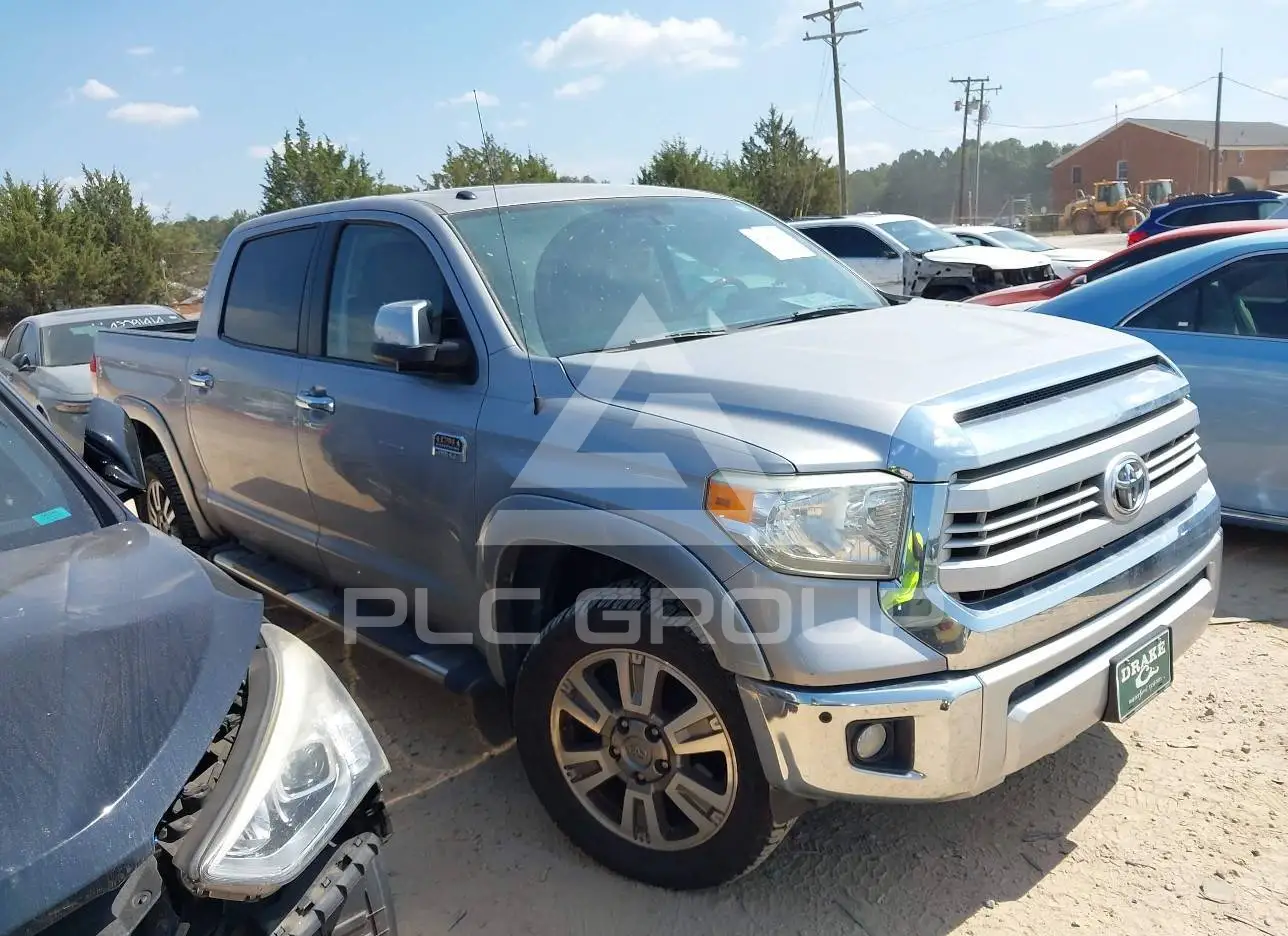 2014 Toyota TUNDRA VIN: 5TFAW5F17EX408154 from the USA - PLC Group