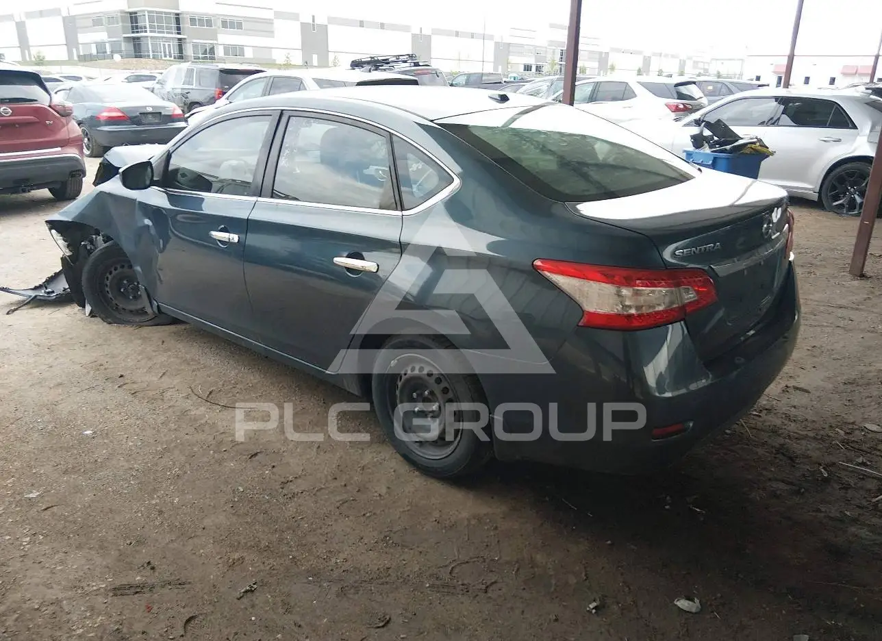 2015 Nissan SENTRA VIN: 3N1AB7AP5FL668488 из США - PLC Group