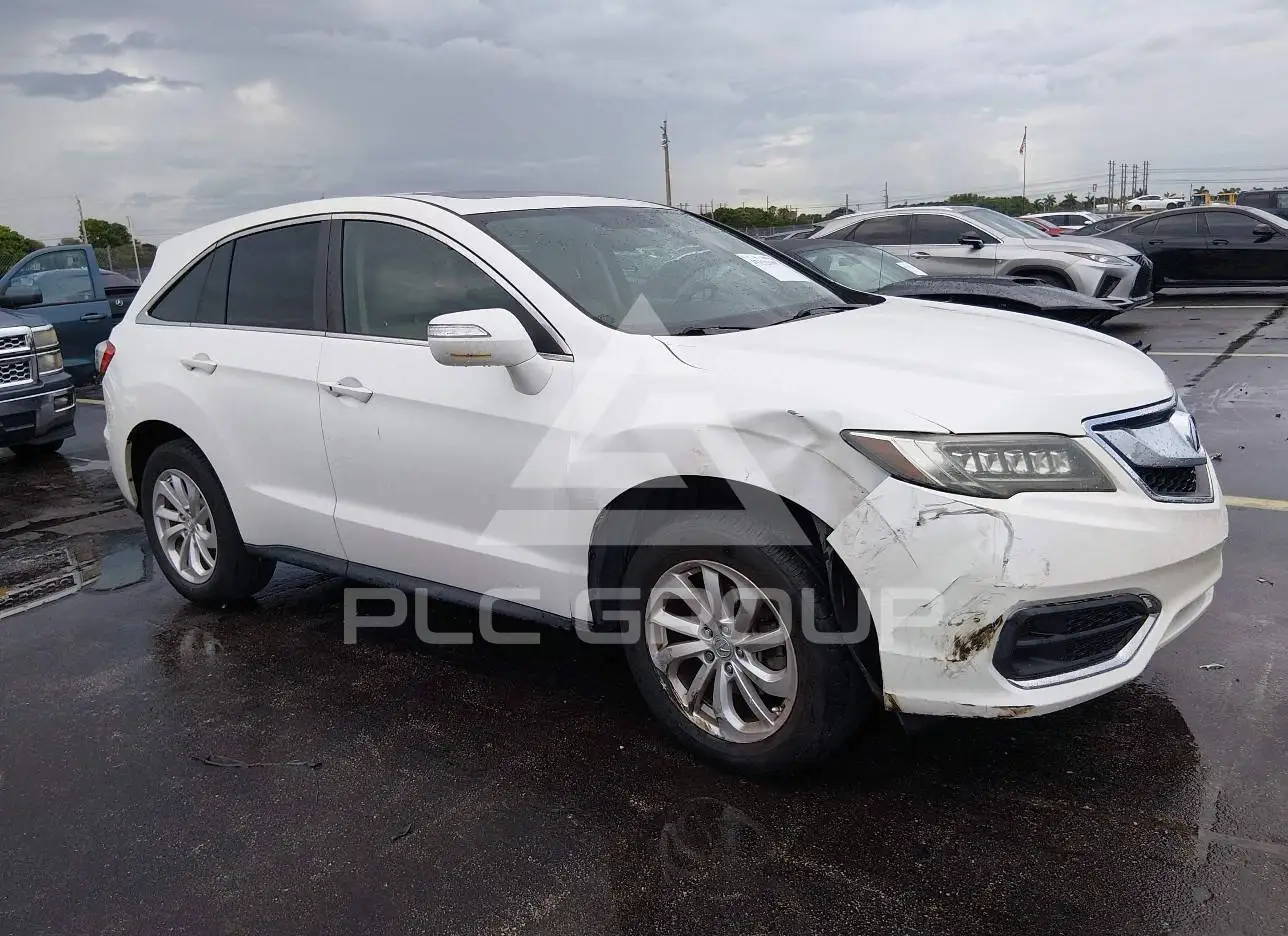2016 Acura RDX VIN: 5J8TB3H30GL005295 из США - PLC Group