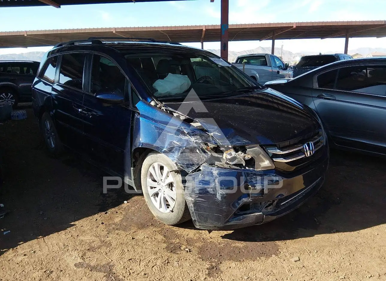 2016 Honda ODYSSEY VIN: 5FNRL5H6XGB096235 из США - PLC Group