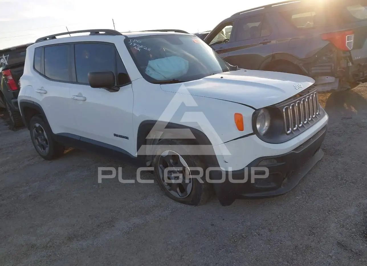 2016 Jeep Renegade VIN: ZACCJAAT6GPE37952 из США - PLC Group